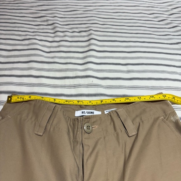 Re/Done Men's Brown Cargo Pants - Picture 6 of 8